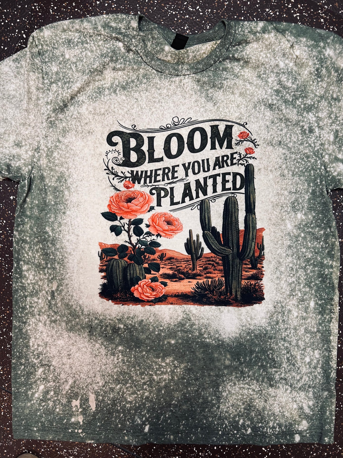 Bloom where you are planted