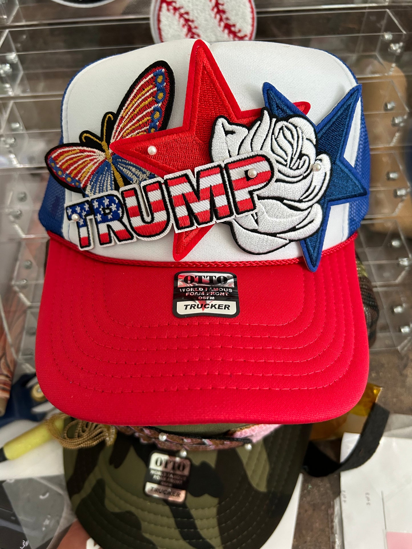 America Trump trucker hat