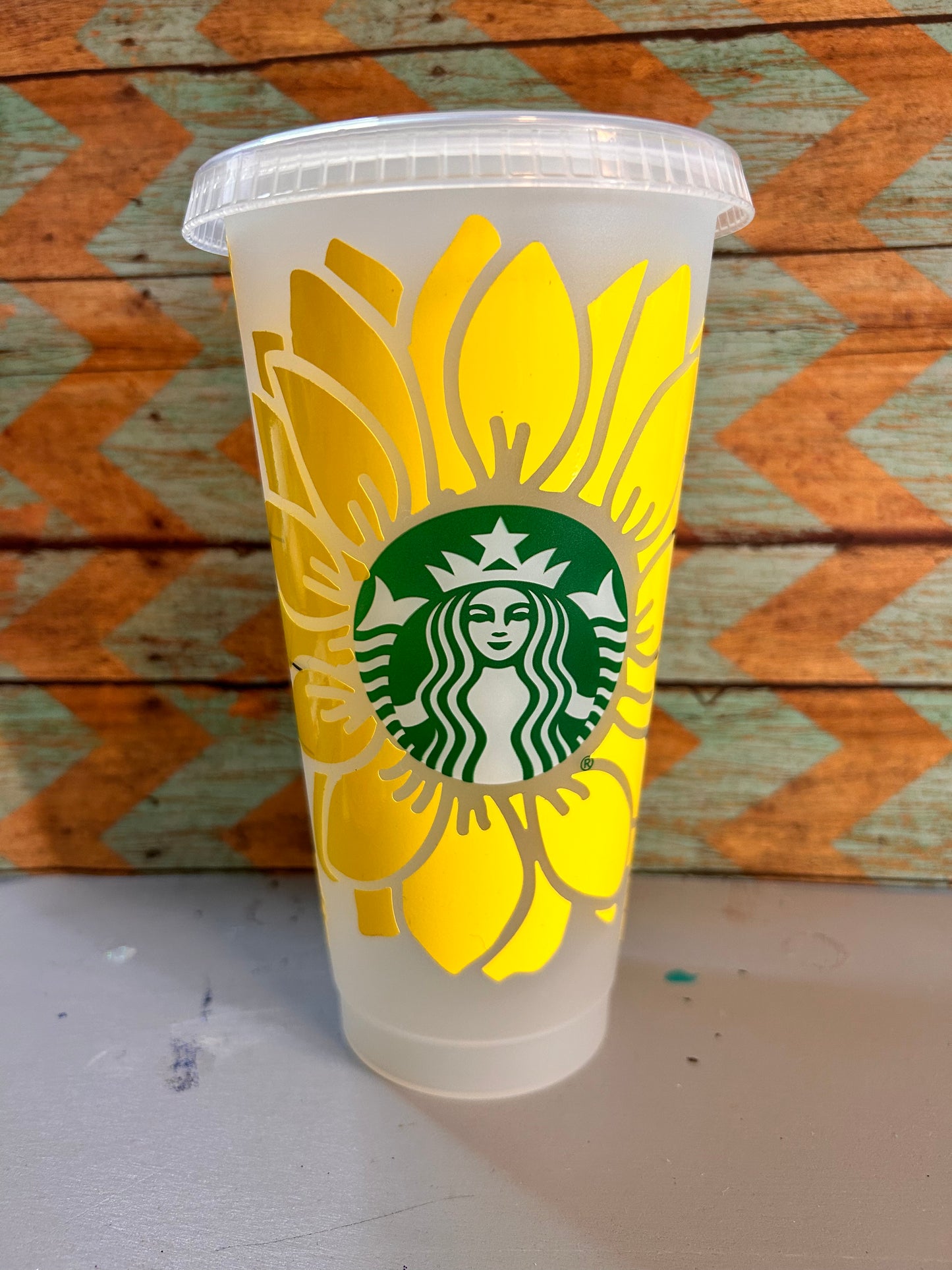 Sunflower cold cup