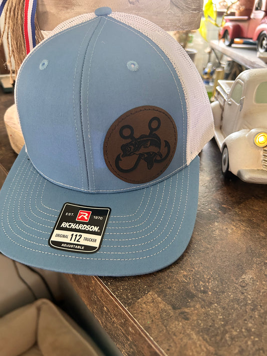 Fish on cap