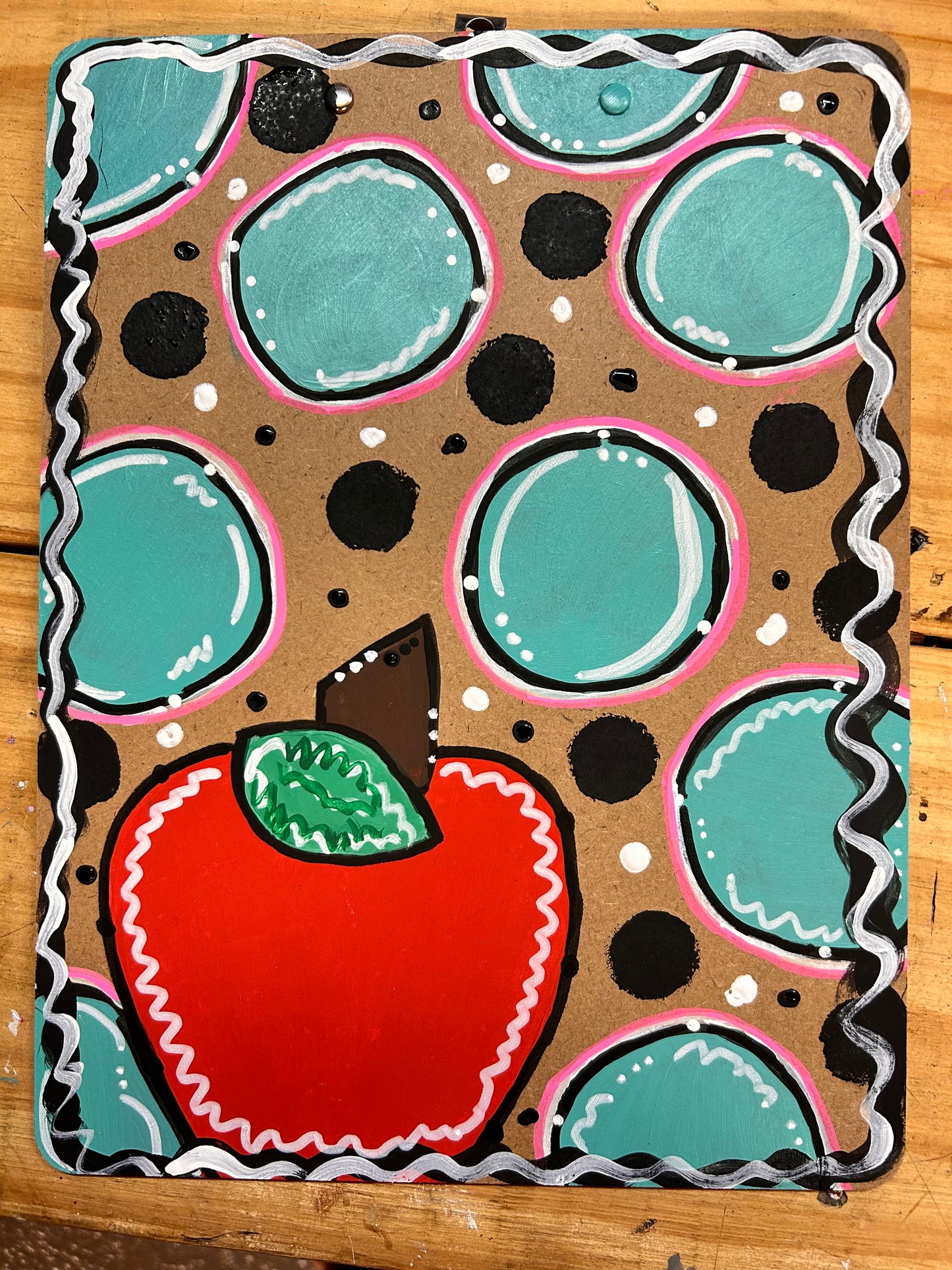 Apple Teacher clip board