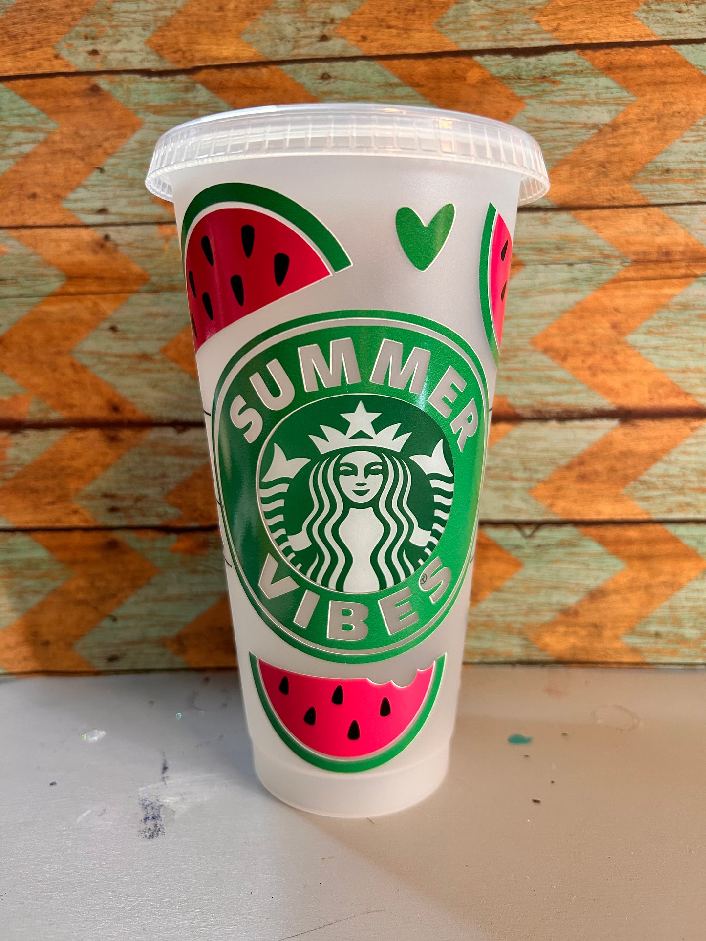 Watermelon cold cup